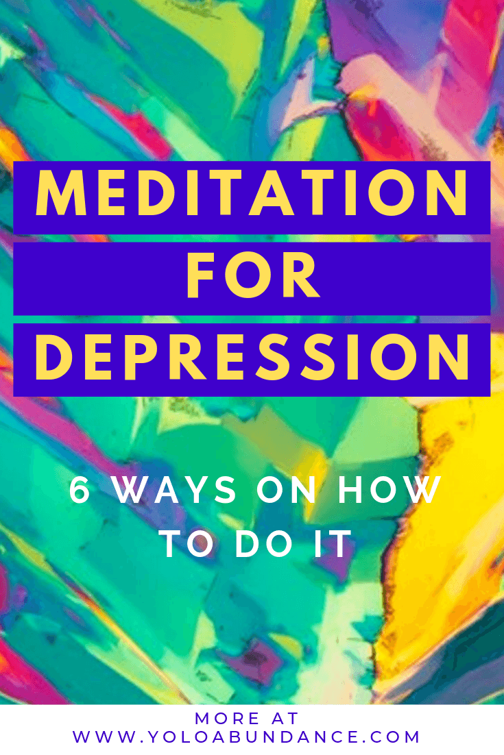 Meditation for Depression | yoloabundance.com